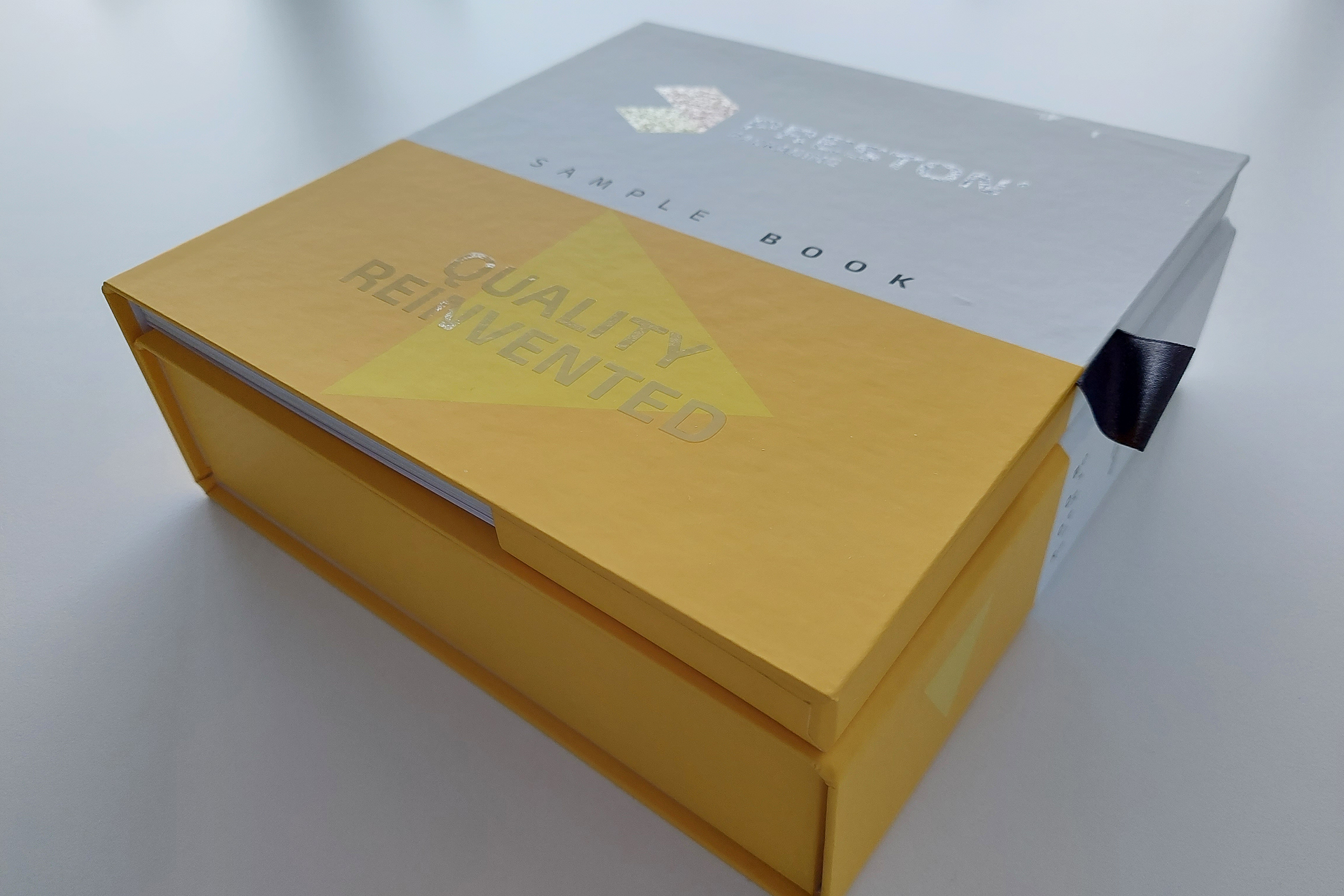 sample book, opakowania, ulotki, próbnik dla Klientów